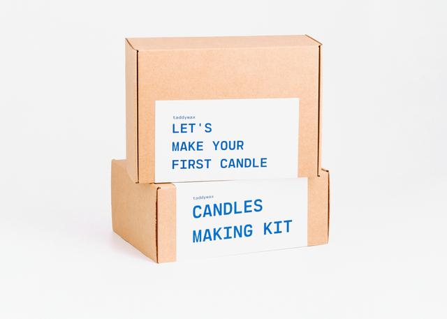 DIY набор для создания ароматических свечей