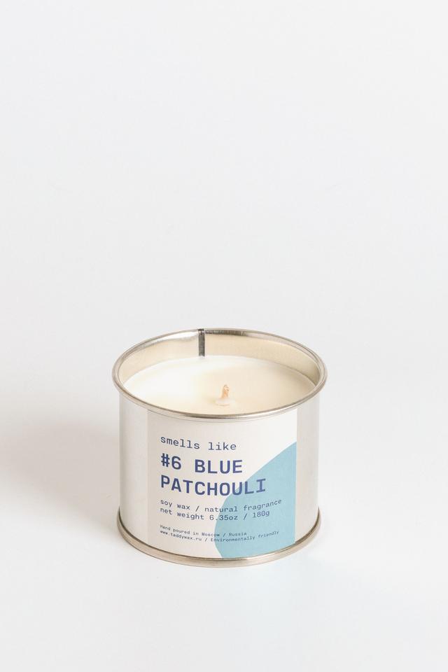 Свеча соевая Smells Like. #6 Blue Patchouli, 180г